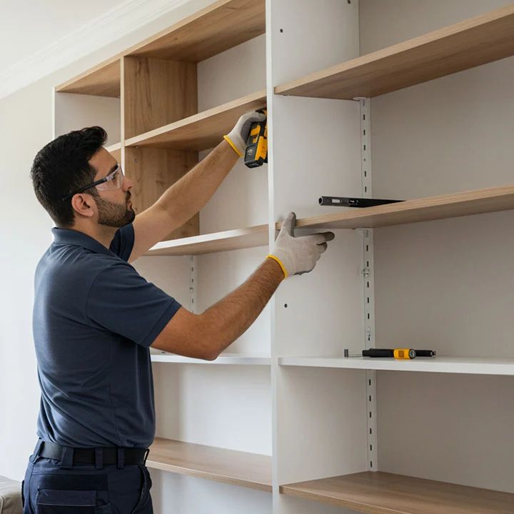 Handyman at work